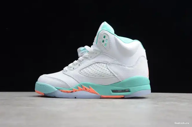 One Kick GS Air 5 Light 440892-100 Aqua Jordan 0613
